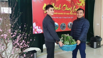 GÓI BÁNH CHƯNG XANH ỦNG HỘ NGƯỜI NGHÈO TẾT MẬU TUẤT 2018