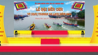 QUANG KHỞI ĐỒNG HÀNH CÙNG LỄ HỘI ĐỀN CỜN VÀ KHAI TRƯƠNG DU LỊCH THỊ XÃ HOÀNG MAI 2018