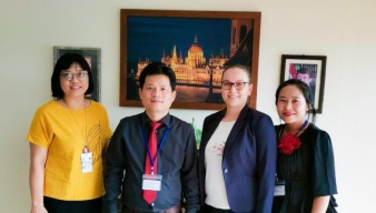 Công ty TNHH Y tế Hoàng Mai thăm và làm việc tại Đại sứ quán Hungary tại Việt Nam