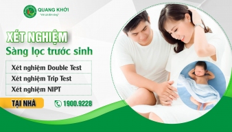 DỊCH VỤ LẤY MẪU SÀNG LỌC TRƯỚC SINH TẠI NHÀ!
