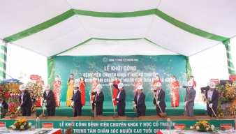 Công ty TNHH Y tế Hoàng Mai khởi công Dự án Bệnh viện YHCT kết hợp nghỉ dưỡng
