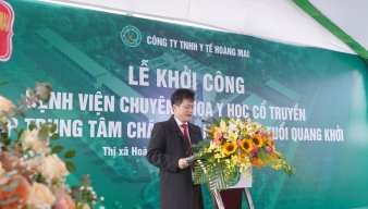 Traditional medicine hospital and healthcare complex kicked off in Central Vietnam