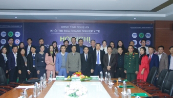 KHỐI THI ĐUA DOANH NGHIỆP Y TẾ TỈNH NGHỆ AN TỔNG KẾT HOẠT ĐỘNG NĂM 2022