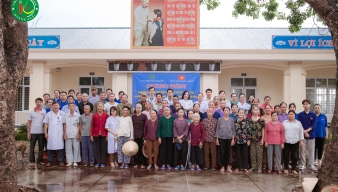 KHÁM & CẤP PHÁT THUỐC MIỄN PHÍ CHO NGƯỜI CAO TUỔI, NGƯỜI CÓ CÔNG, GIA ĐÌNH CHÍNH SÁCH XÃ QUỲNH LẬP
