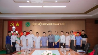 TRƯỜNG ĐẠI HỌC Y TẾ CÔNG CỘNG BỘ Y TẾ VÀ BỆNH VIỆN ĐA KHOA QUANG KHỞI TĂNG CƯỜNG HỢP TÁC Y TẾ