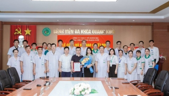 CÔNG BỐ QUYẾT ĐỊNH BỔ NHIỆM PHÓ GIÁM ĐỐC CÔNG TY TNHH Y TẾ HOÀNG MAI (BỆNH VIỆN ĐA KHOA QUANG KHỞI)