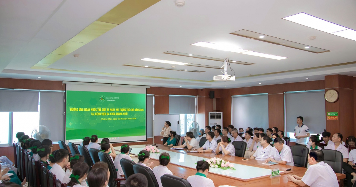 HƯỞNG ỨNG NGÀY NƯỚC THẾ GIỚI & NGÀY KHÍ TƯỢNG THẾ GIỚI 2026