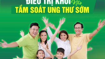 UNG THƯ CÓ THỂ ĐIỀU TRỊ KHỎI NHỜ TẦM SOÁT SỚM