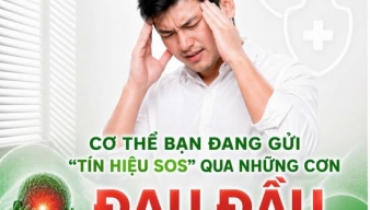 CƠ THỂ BẠN ĐANG GỬI “TÍN HIỆU SOS” QUA NHỮNG CƠN ĐAU ĐẦU?