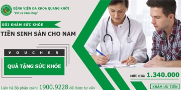Gói khám tiền sinh sản cho nam