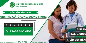 Gói tầm soát ung thư cổ tử cung/buồng trứng